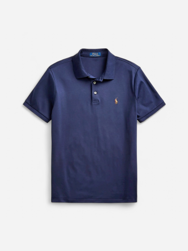 Polo Ralph Lauren miesten pikeepaita, POLO PIKEE CUSTOM SLIM Tummansininen