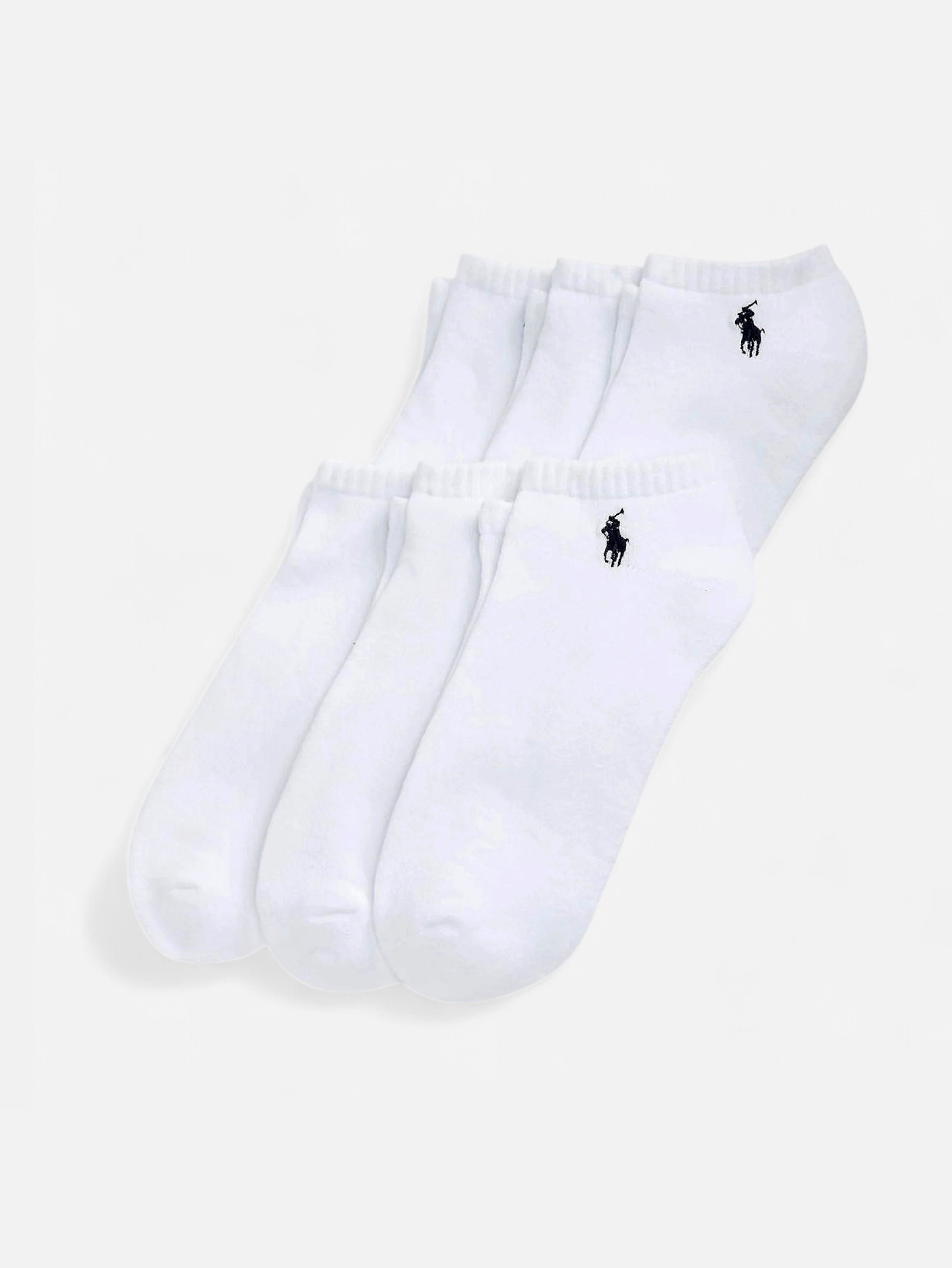 Polo Ralph Lauren miesten sukat, POLO SNEAKER 6-PACK Valkoinen