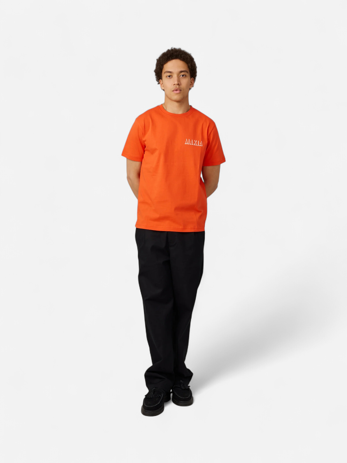 Makia miesten t-paita Shade T-shirt, punainen