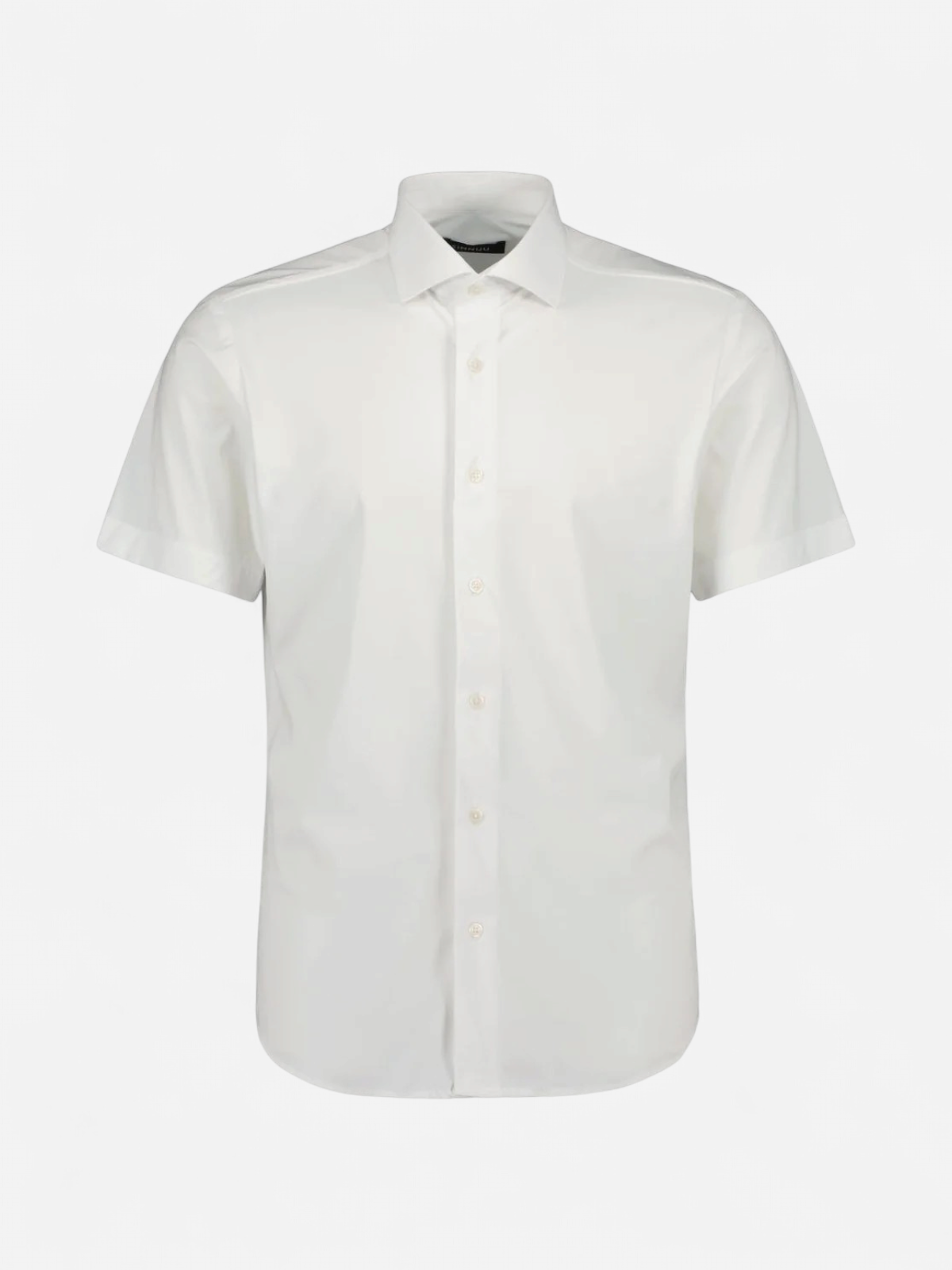 Sinnuu Miesten Kauluspaita, Technical Performance Shirt SS, Made in Europe, valkoinen