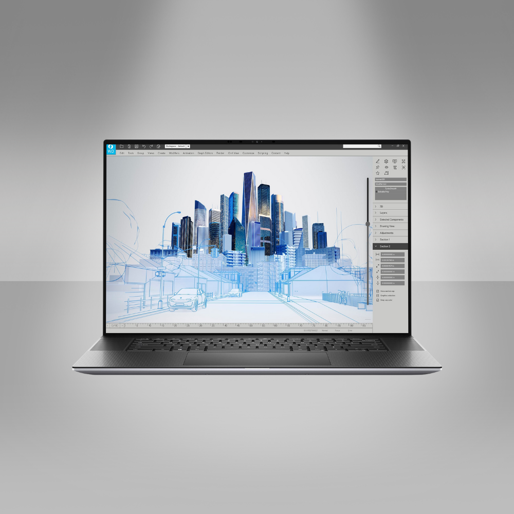 Dell Precision 5760 I7 ja Kuntoluokka A- RTX A3000