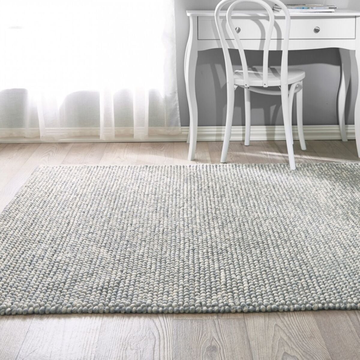 Finarte Nirvana villamatto 160x230 cm harmaa
