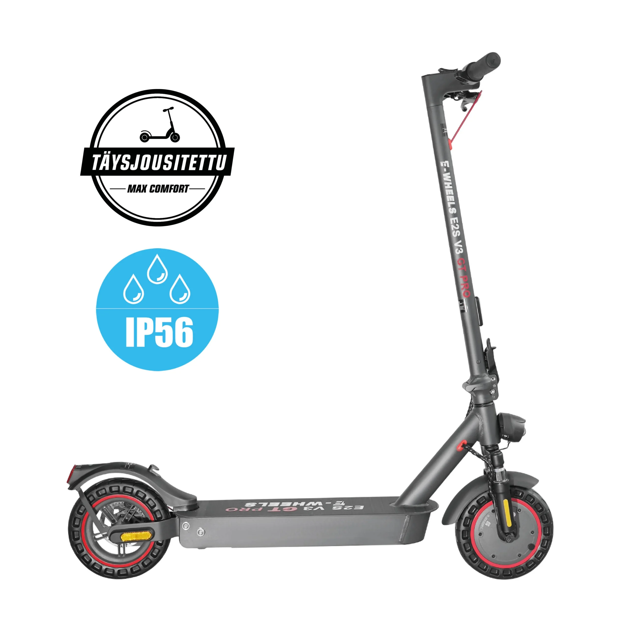 E2S V3 GT Pro – Harmaa – Puhkeamattomat