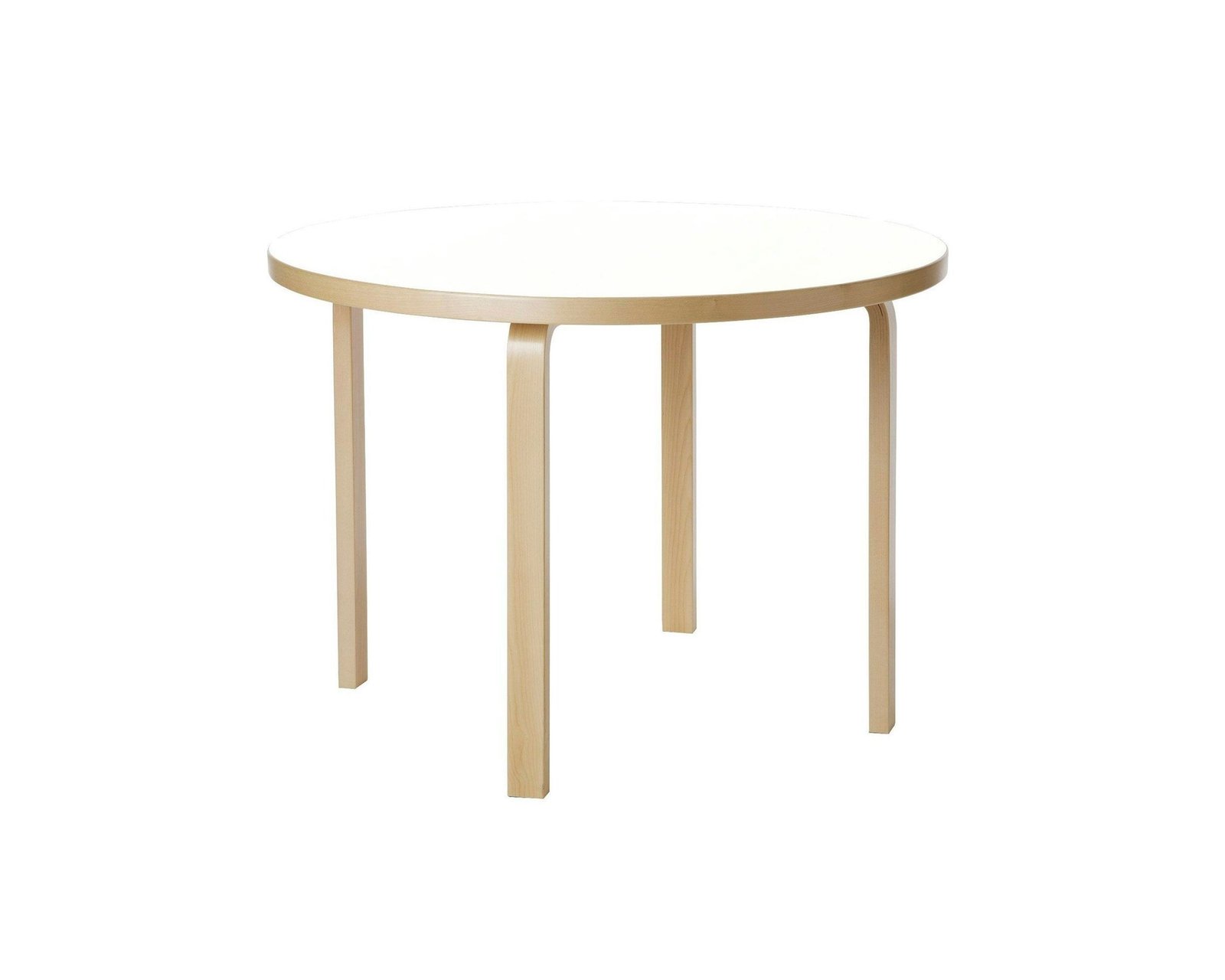 Artek 90A pöytä koivu / valkoinen