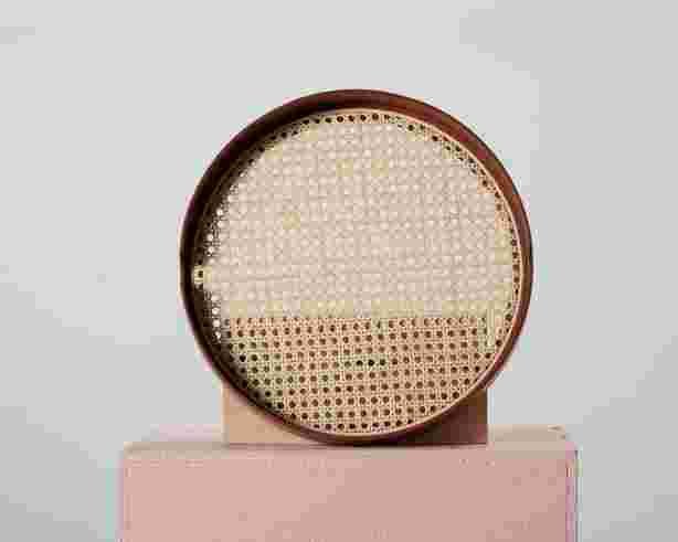 Normann Copenhagen Salon Tray tarjotin Ø 40 cm ruosteenpunainen