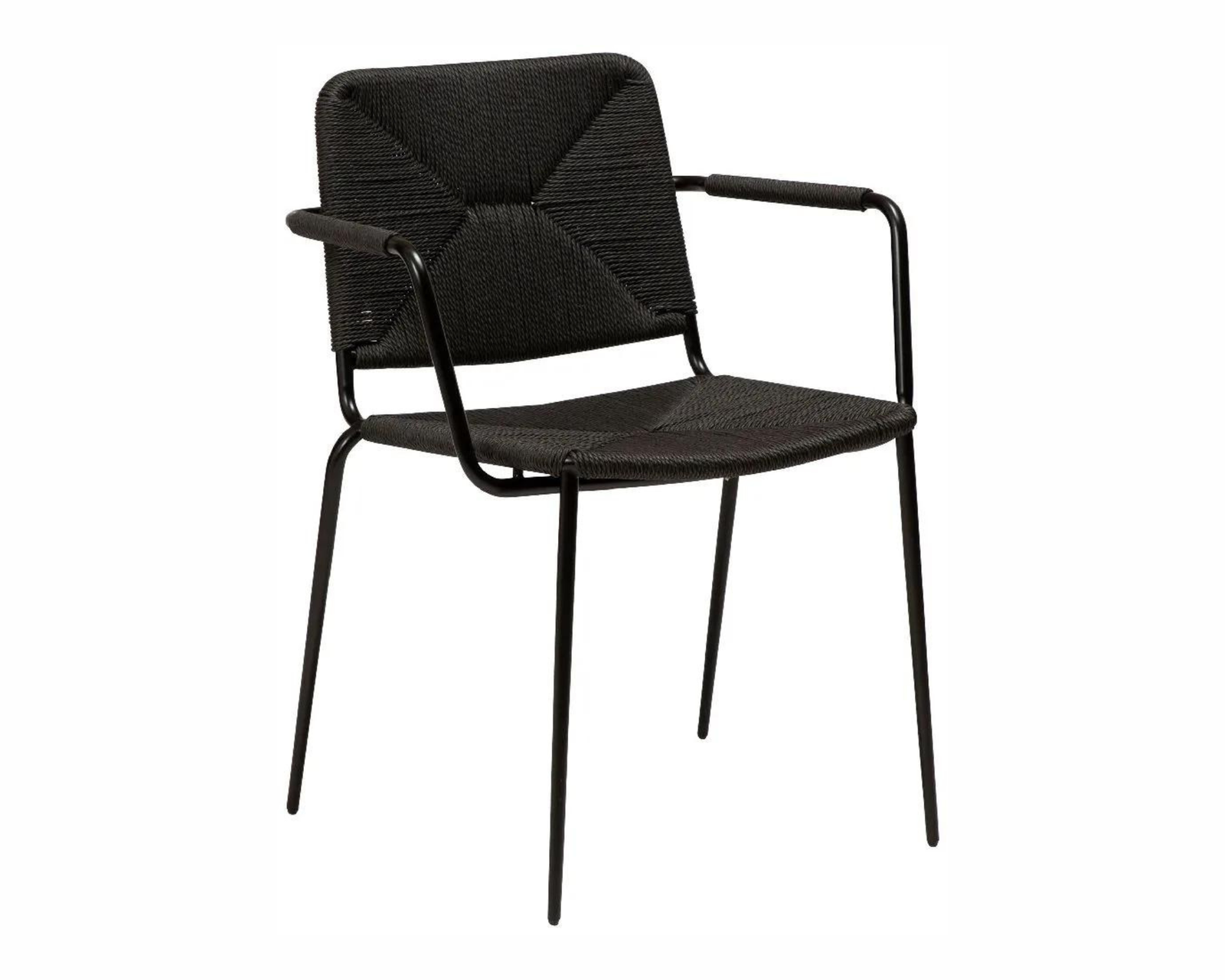 Dan-Form Stiletto tuoli musta