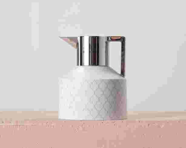Normann Copenhagen Geo Vacuum Jug termoskannu 1l valkoinen