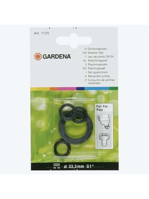 Gardena O-rengas 3 kpl litteä 1 kpl 1/2"