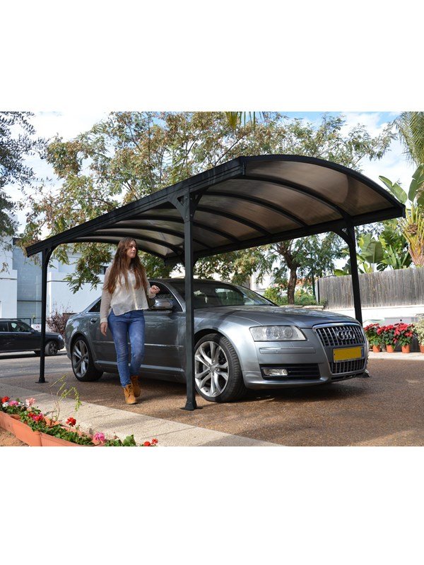 Canopia Autokatos PALRAM Vittoria 5000, harmaa
