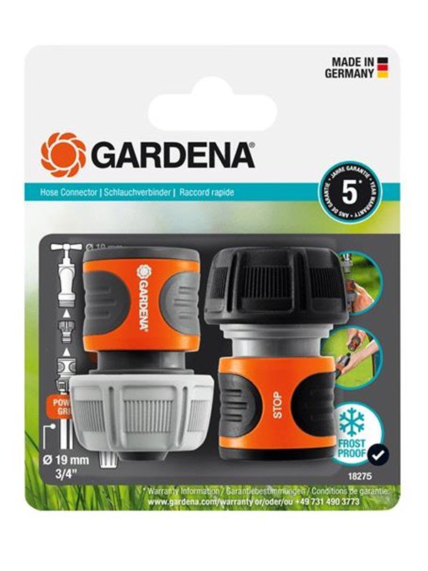 Gardena Letkuliitinsetti 19mm (3/4")