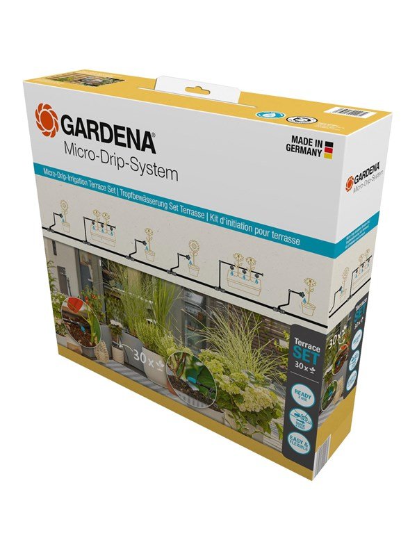 Gardena Micro-Drip-kastelusarja Terassi (30 kasville)
