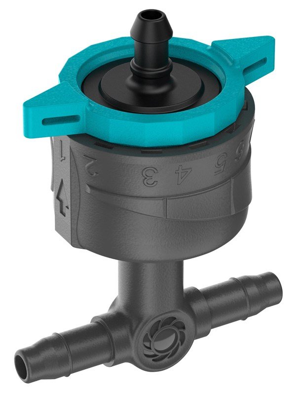 Gardena Rivitippusuutin 1-8 l/h säädettävä ja painetta tasaava