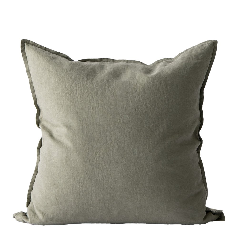 Tyynynpäällinen pellava 50x50 cm Olive