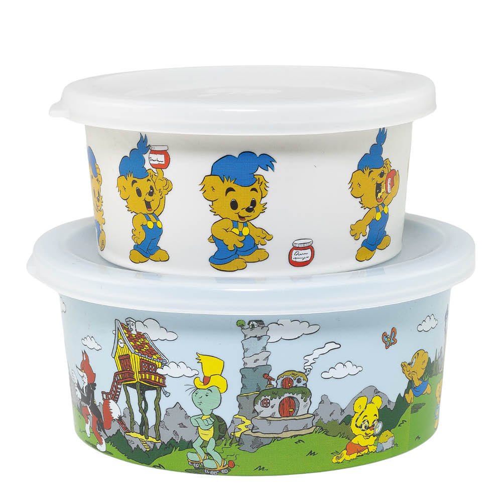 Bamse Eväsrasia 2 kpl Monivärinen