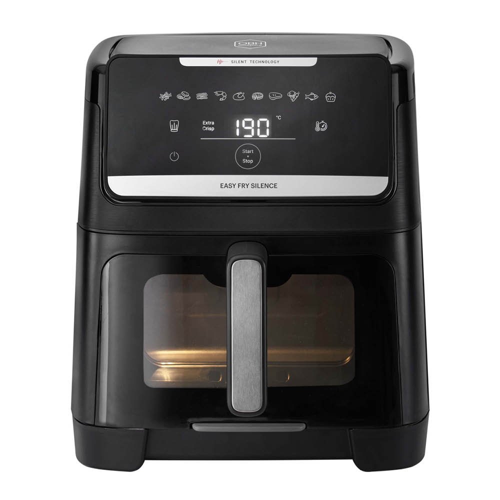 Easy Fry Silence Vision airfryer 7 L musta