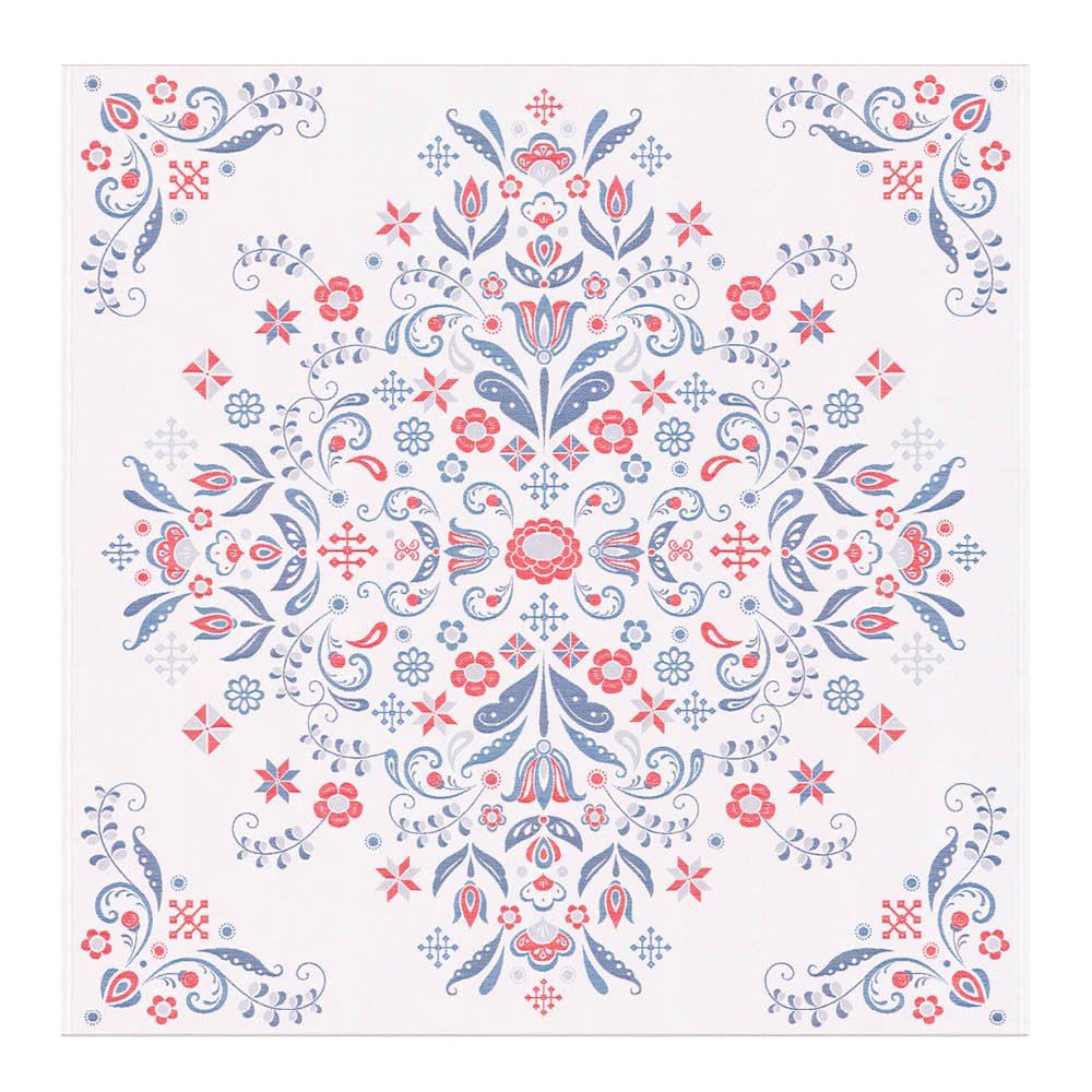 Torplyckan Pöytäliina 145x145 cm Sininen