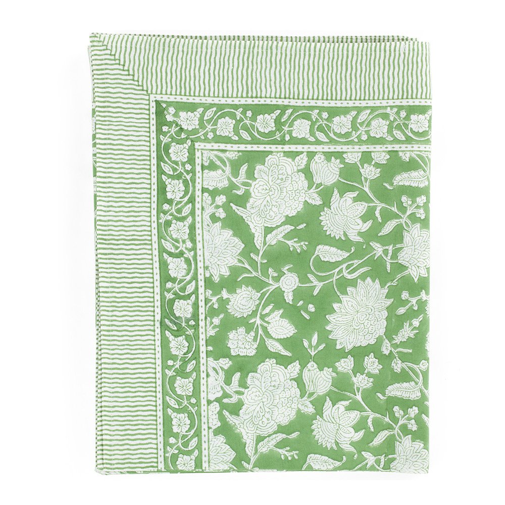 Indian Rose Pöytäliina 170x270 cm Green Tea