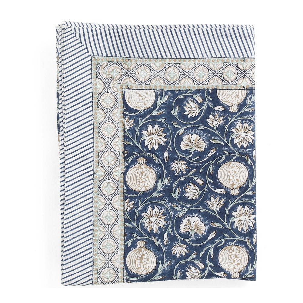 Tangier Pomegranate Pöytäliina 150x350 cm Blue