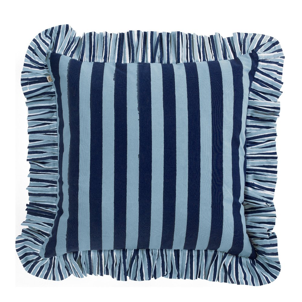 Jaipur Stripe Tyynynpäällinen 48x48 cm Blue