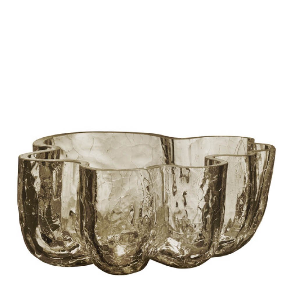 Crackle kulho 25 cm taupe
