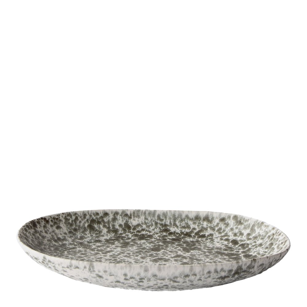 Rivoli Tarjoiluastia 37x21,5 cm Green Splatter