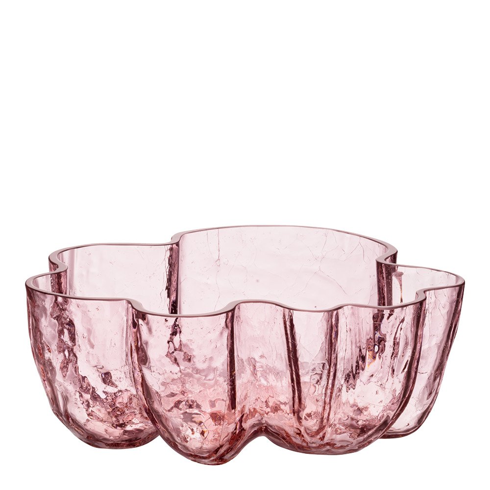 Crackle Kulho 10,5 cm Vaaleanpunainen