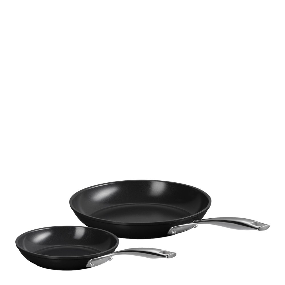 ENSC Paistinpannusetti 20+26 cm Black