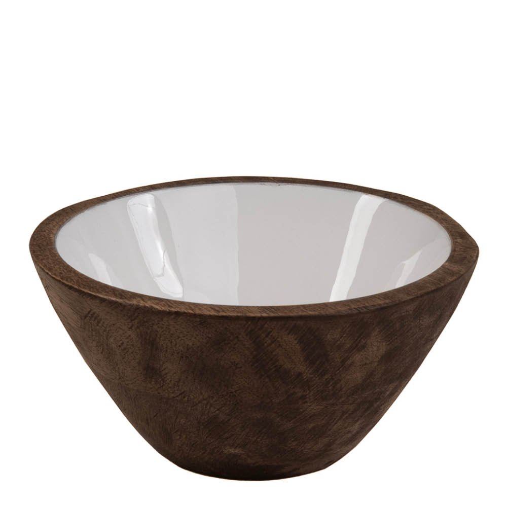 Kulho 15,4 cm Rustic Brown/Valkoinen