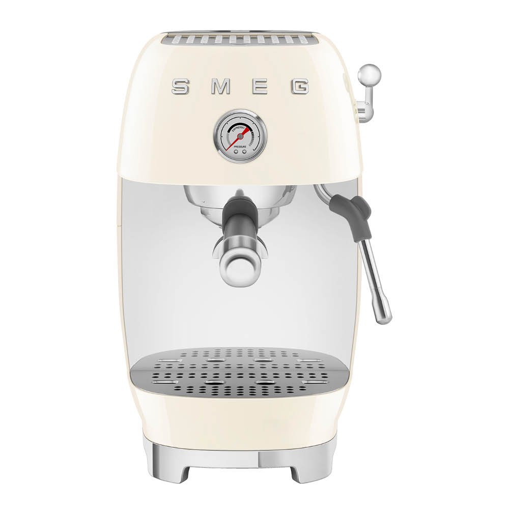 Smeg Manuaalinen Espressokone Cold Brew -toiminnolla ECF03 Creme