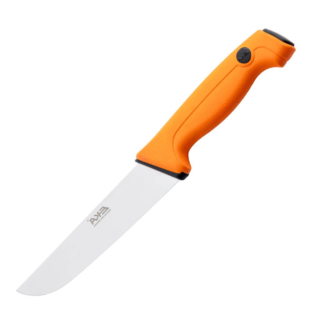Pro Teurastusveitsi leveä terä 18 cm Oranssi