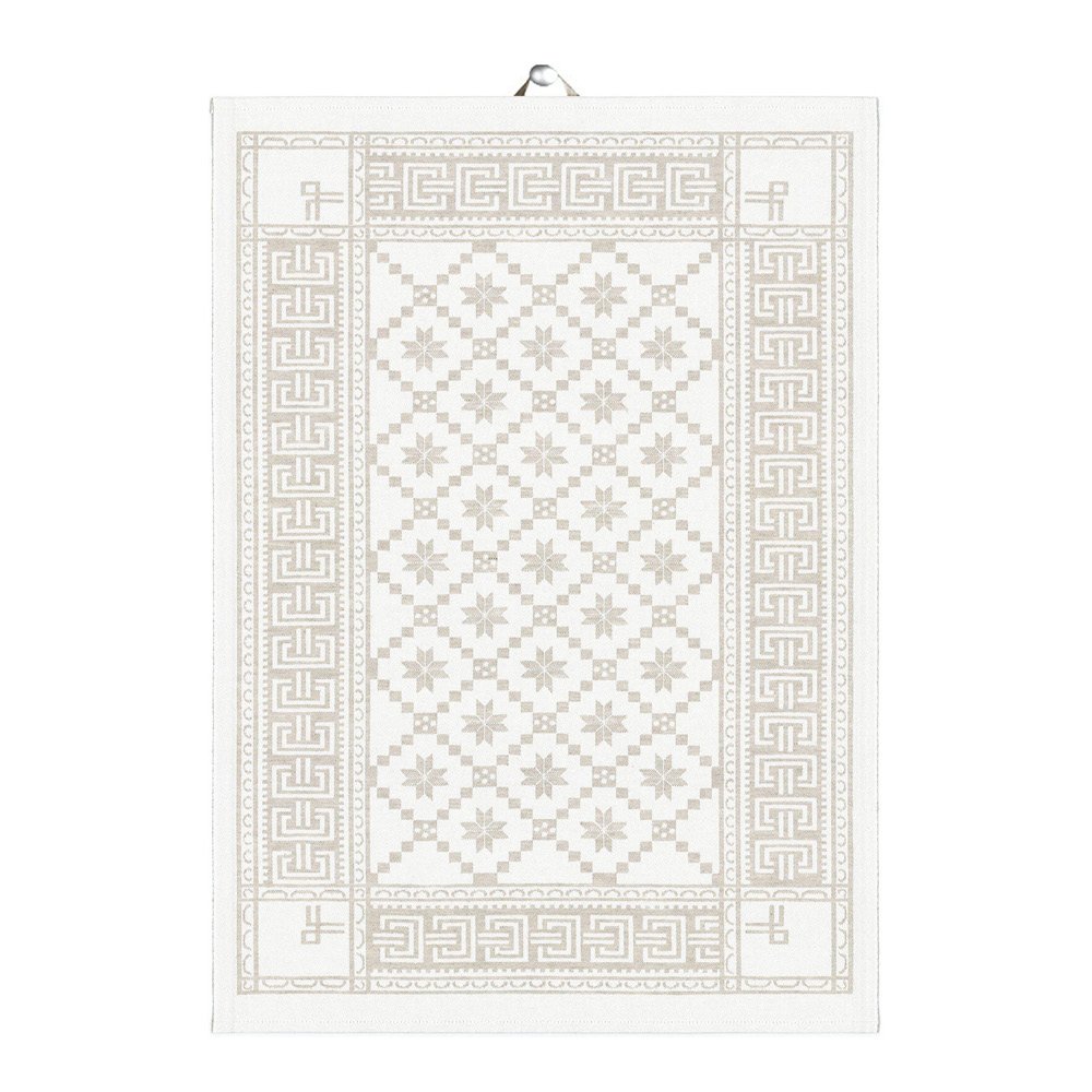 Åttebladrose Käsipyyhe 50x70 cm Beige