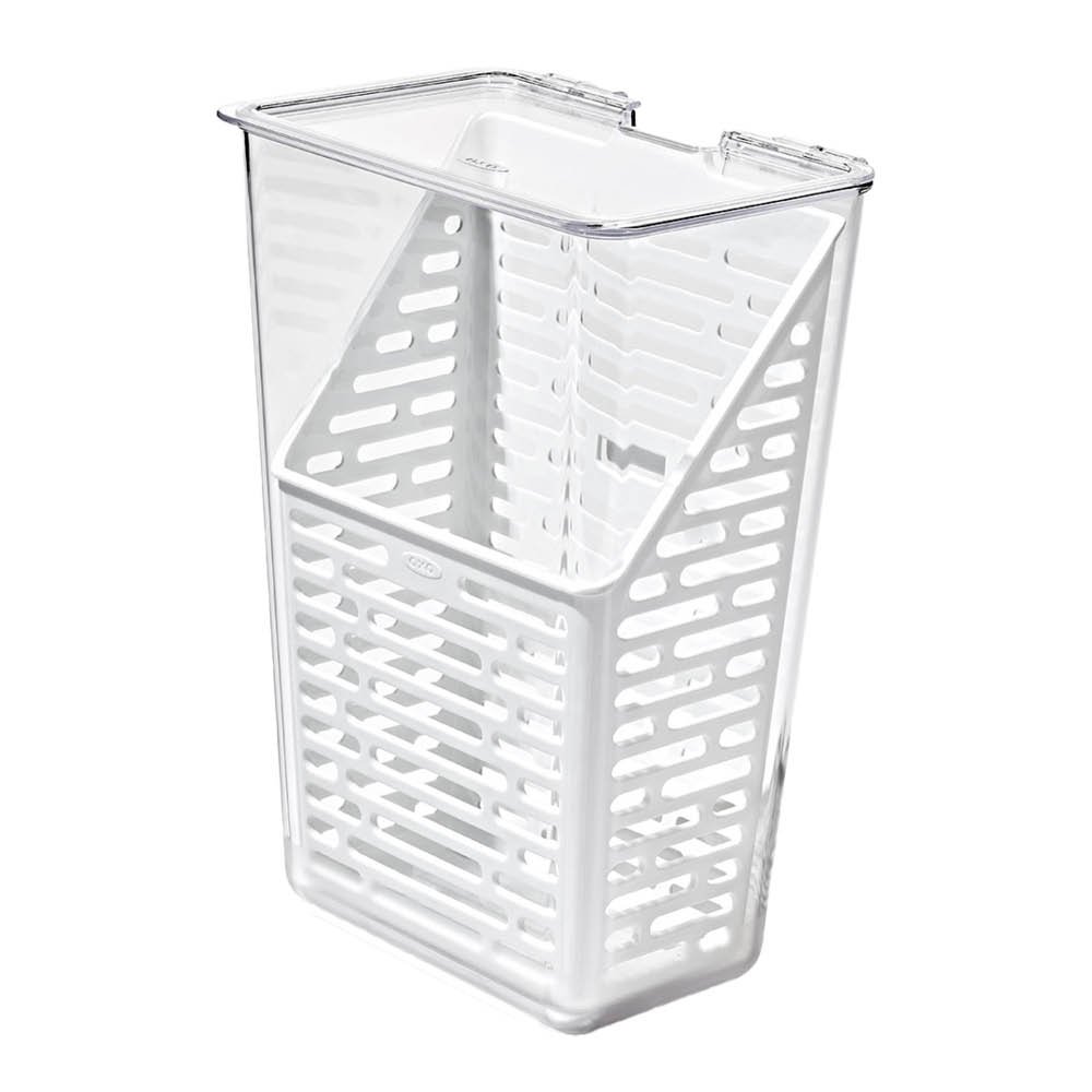 Oxo Säilytyspurkki jääkaappiin 15,5x23 cm Kirkas/Valkoinen