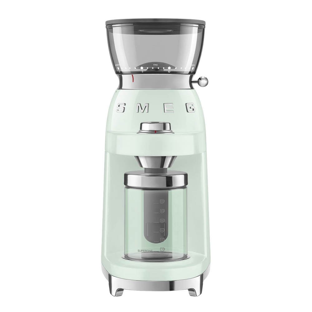Smeg Kahvimylly 240 g CGF03 Vihreä