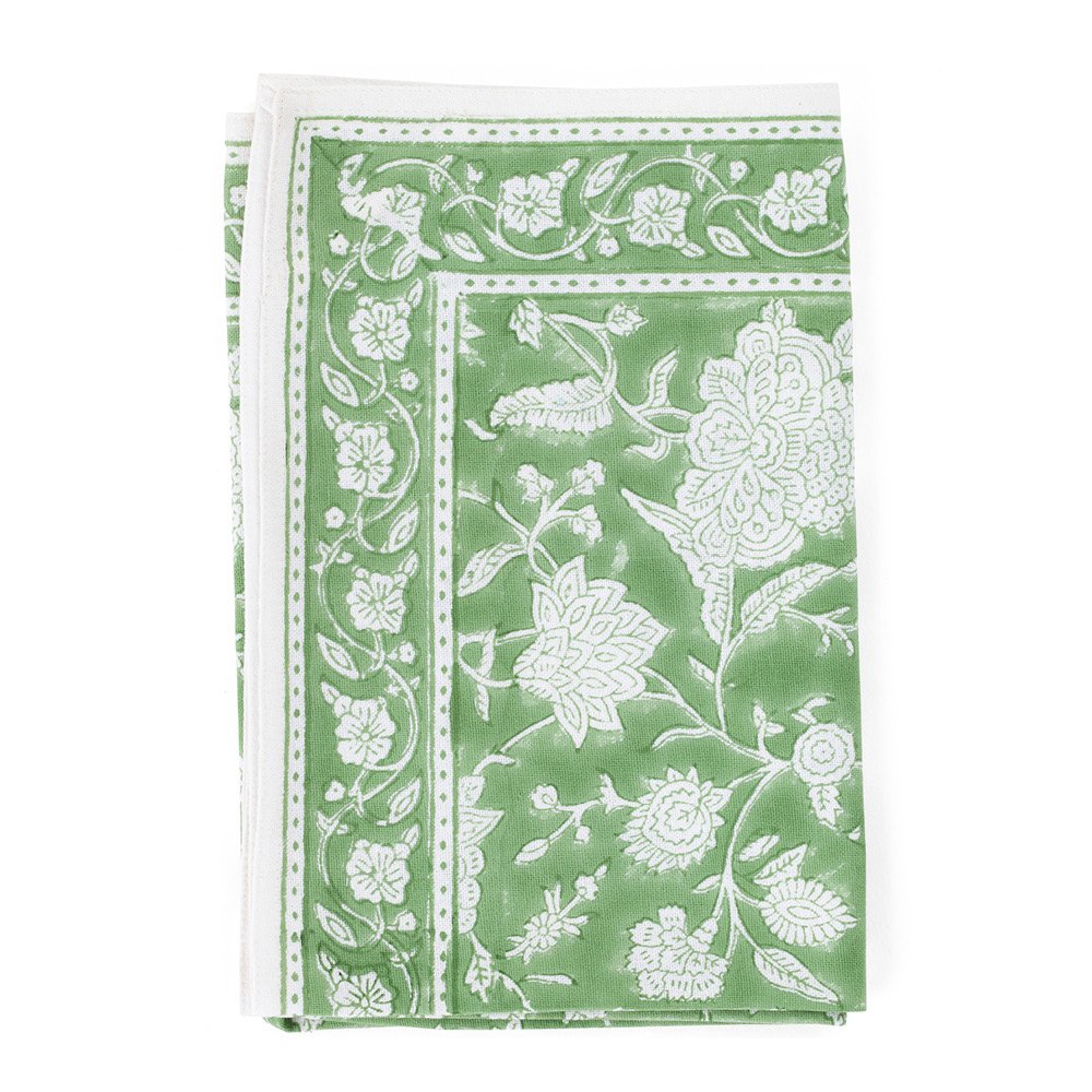 Indian Rose Keittiöpyyhe 50x70 cm 2 kpl Green Tea
