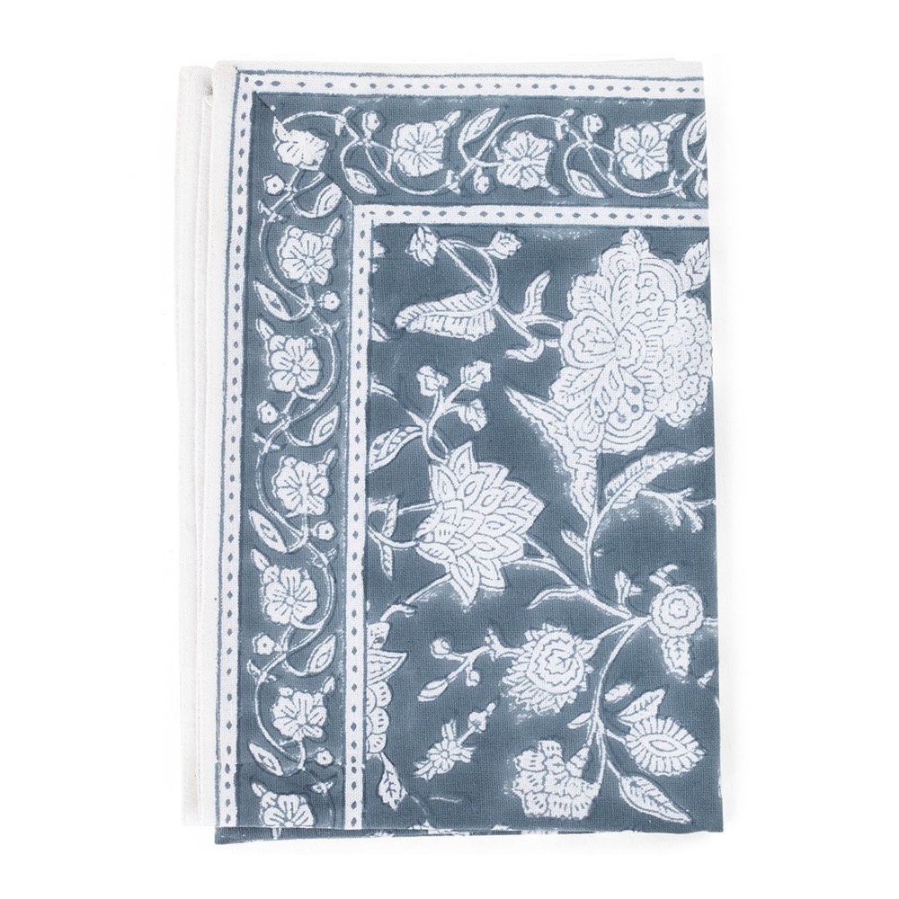 Indian Rose Keittiöpyyhe 50x70 cm 2 kpl True Navy