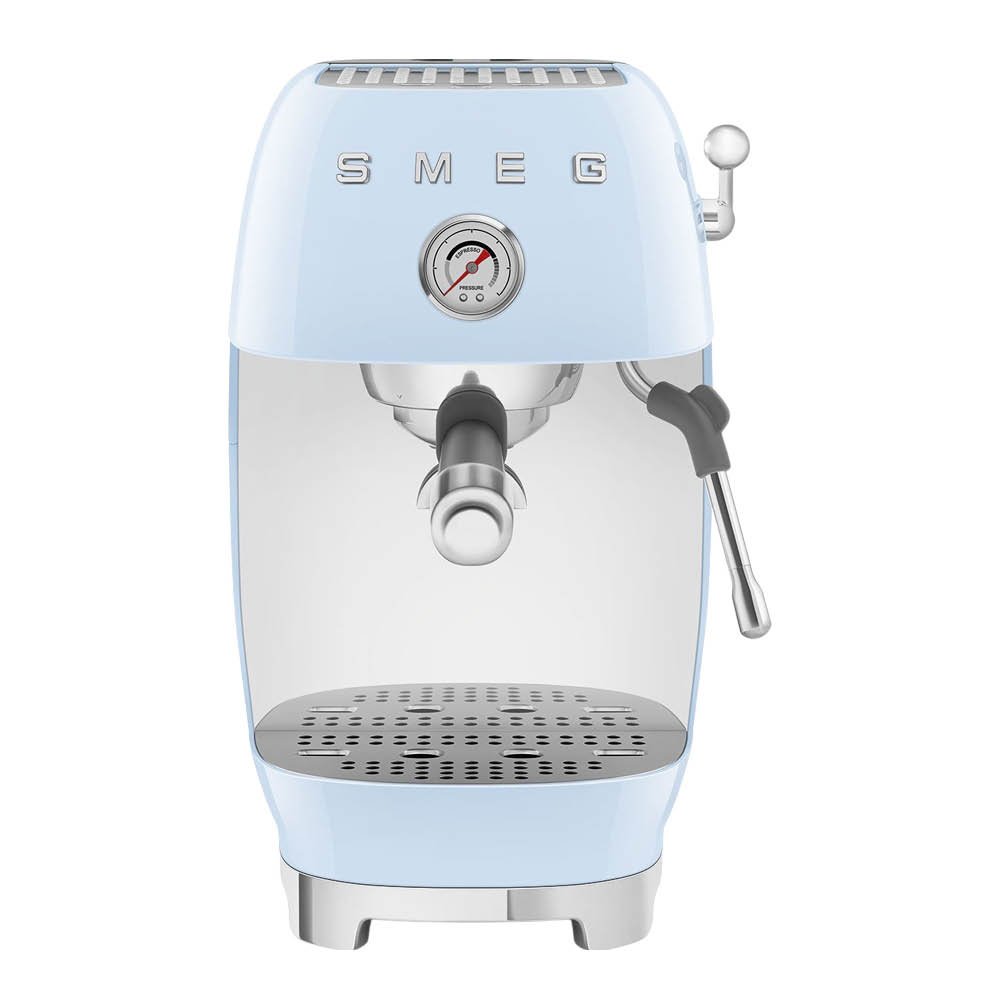 Smeg Manuaalinen Espressokone Cold Brew -toiminnolla ECF03 Sininen