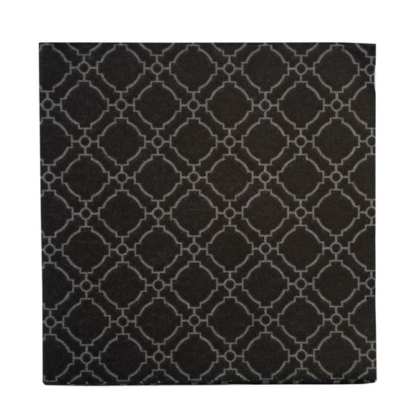 Cape Servetti 33x33 cm 20 kpl Musta