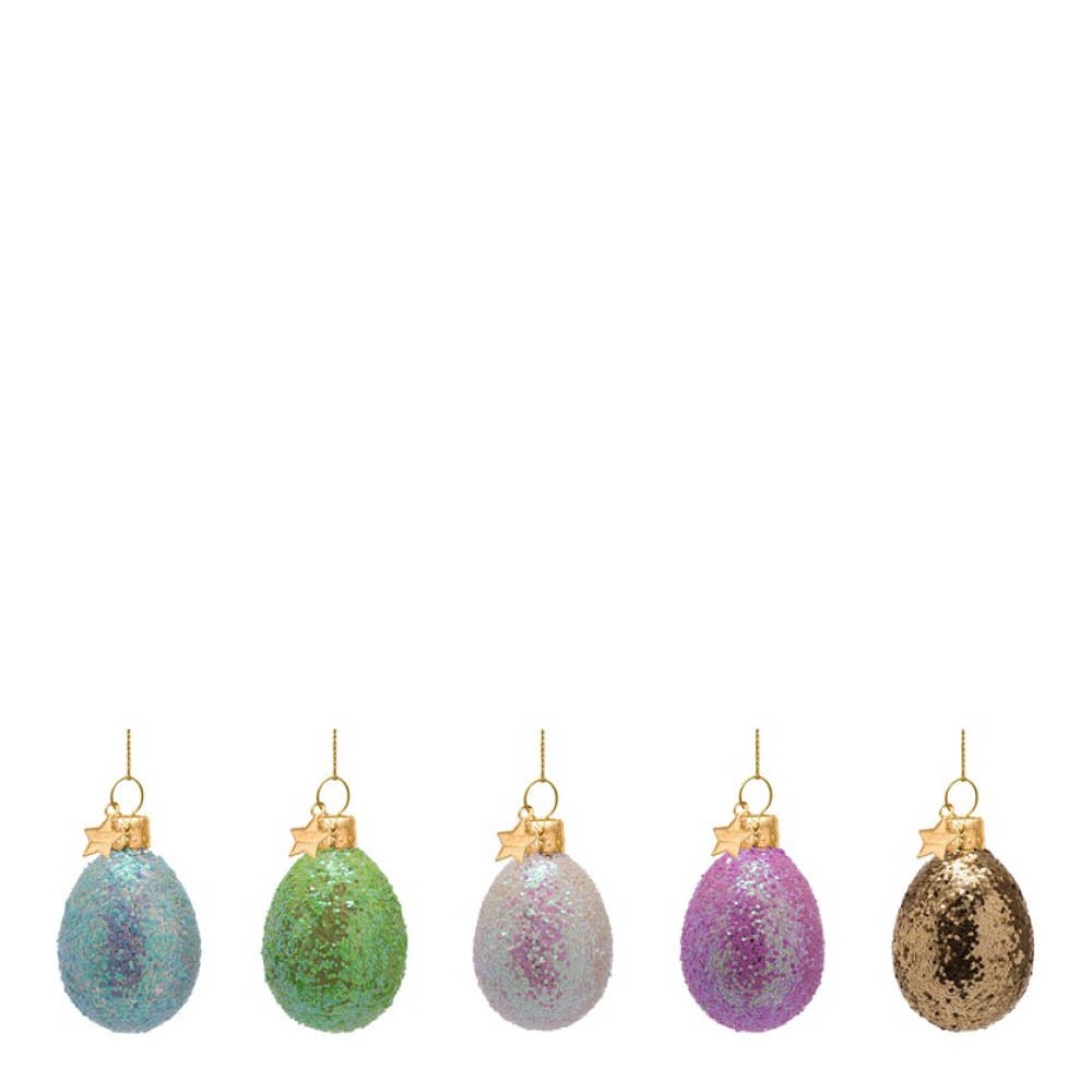 Pääsiäiskoriste Garden Sparkle Eggs 3 kpl