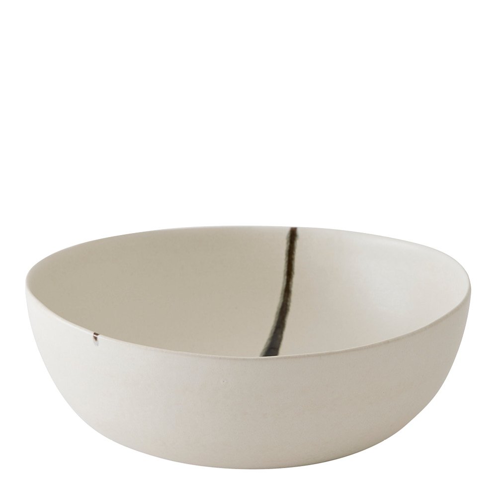 Toledo Salaattikulho 28 cm Valkoinen/Musta/vihreä
