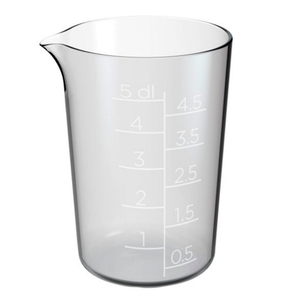 Mittakannu 0,5 L Kirkas