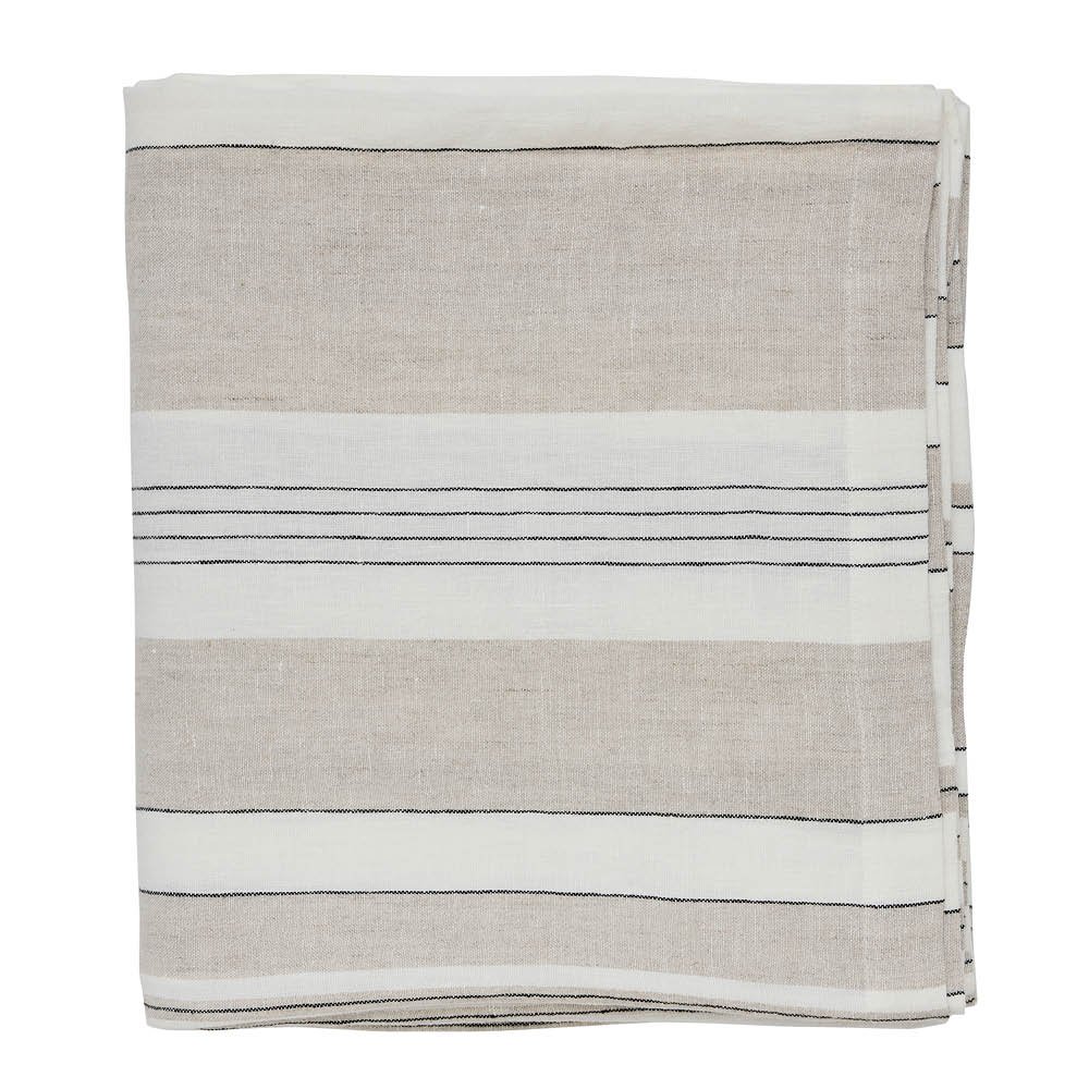 Noah Pöytäliina 145x330 cm Beige stripe
