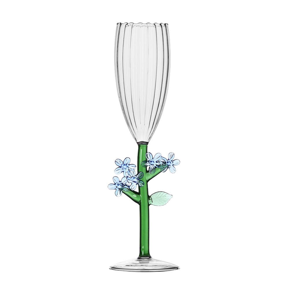 Botanica samppaljalasi 16 cl vaaleansininen kukka