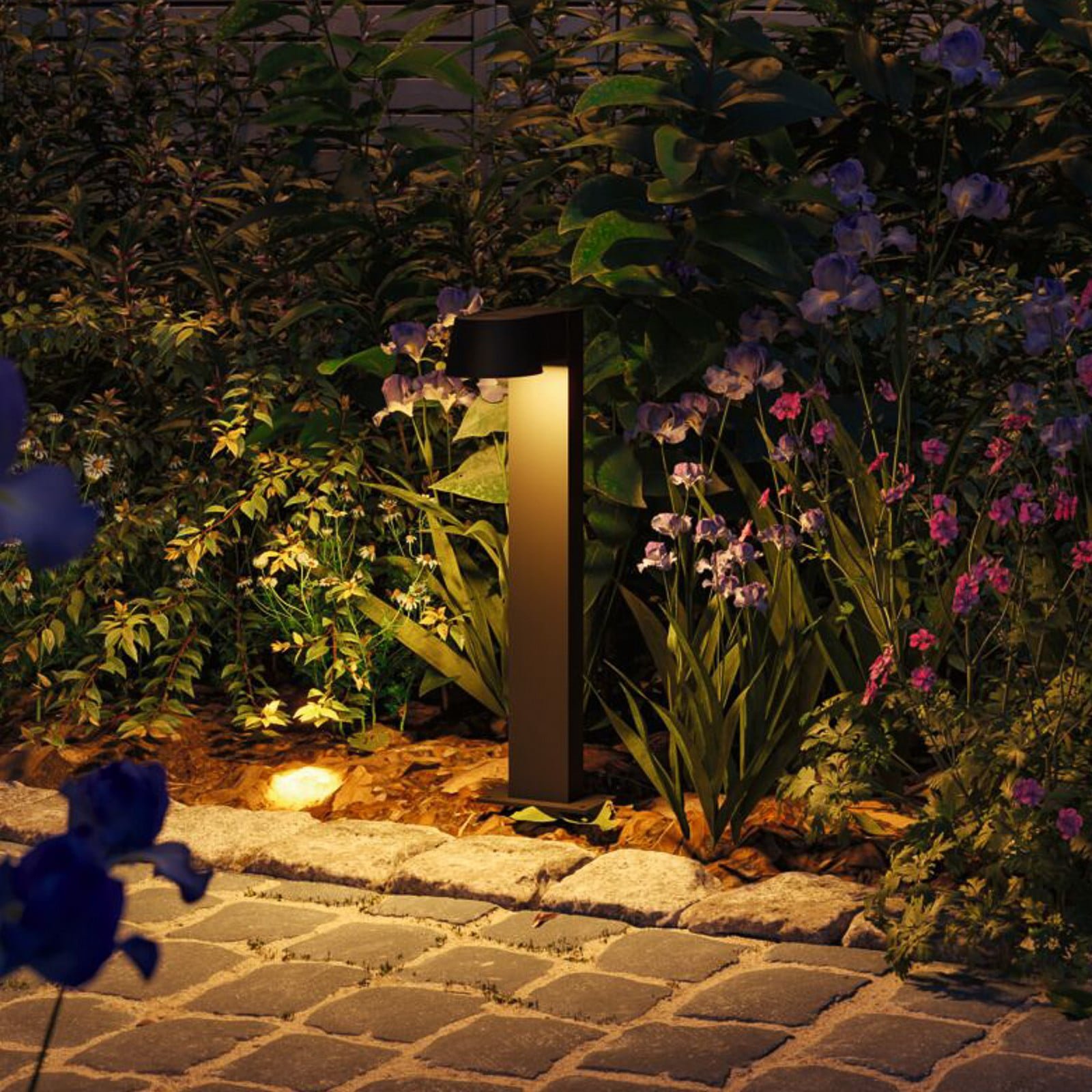 Capea LED-pylväsvalaisin Insect Friendly IP44 antrasiitti alumiini