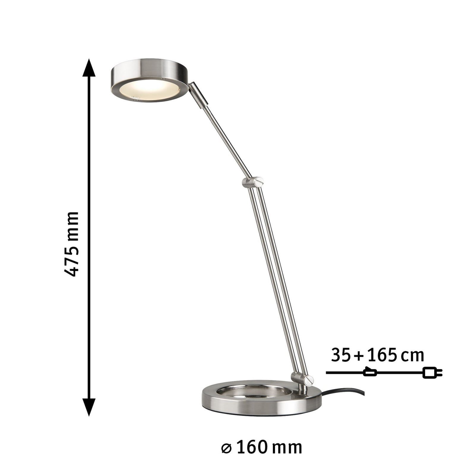 Zed Pöytävalaisin Harjattu Iron