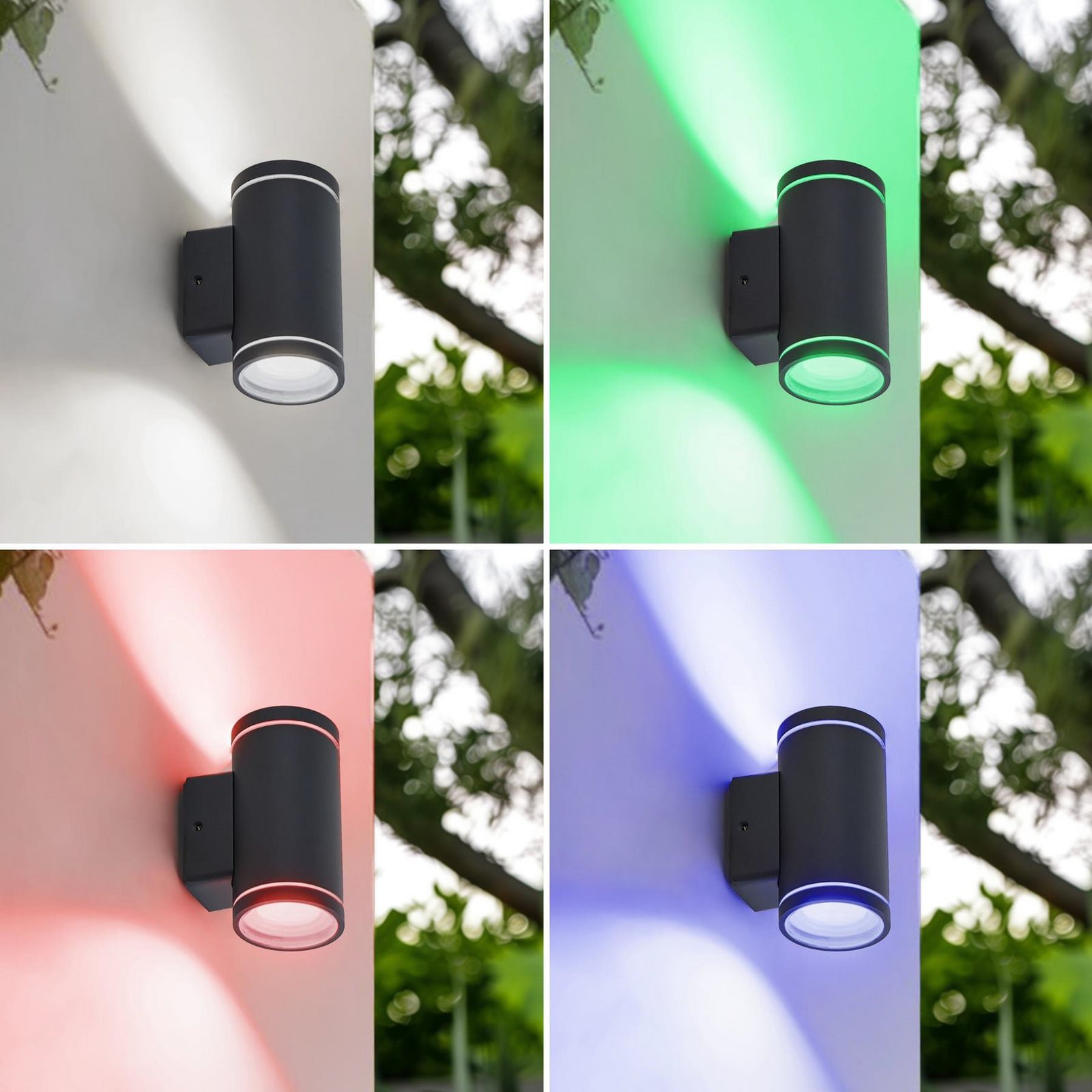 Valtin Smart LED Ulko Seinävalaisin Musta