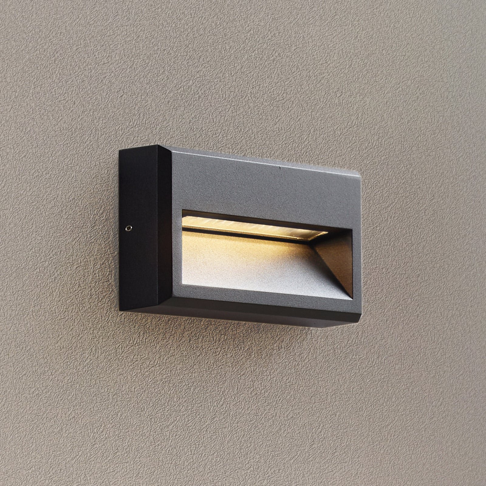 Weno LED Ulkona Seinävalaisin Musta