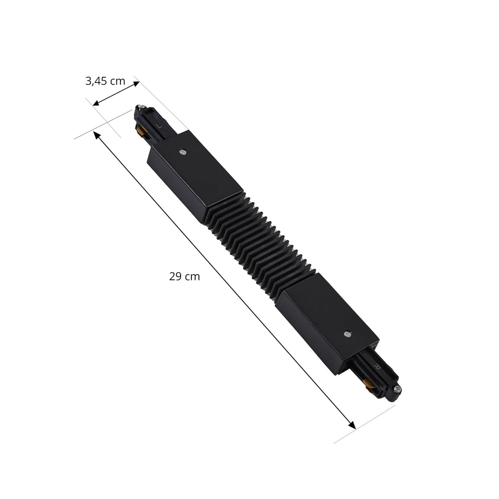 Linaro Track Flex Connector Musta