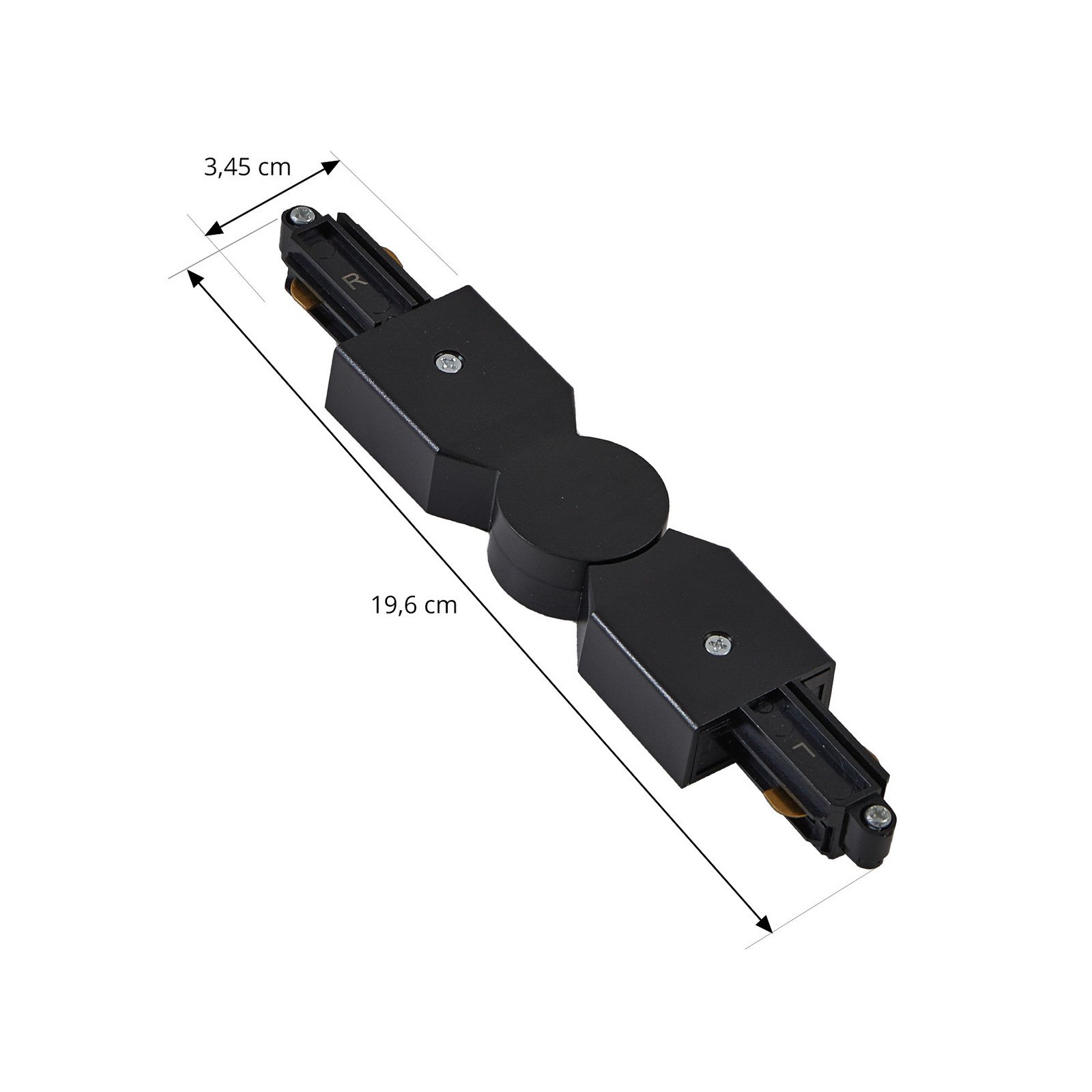 Linaro Track Connector Säädettävä Musta