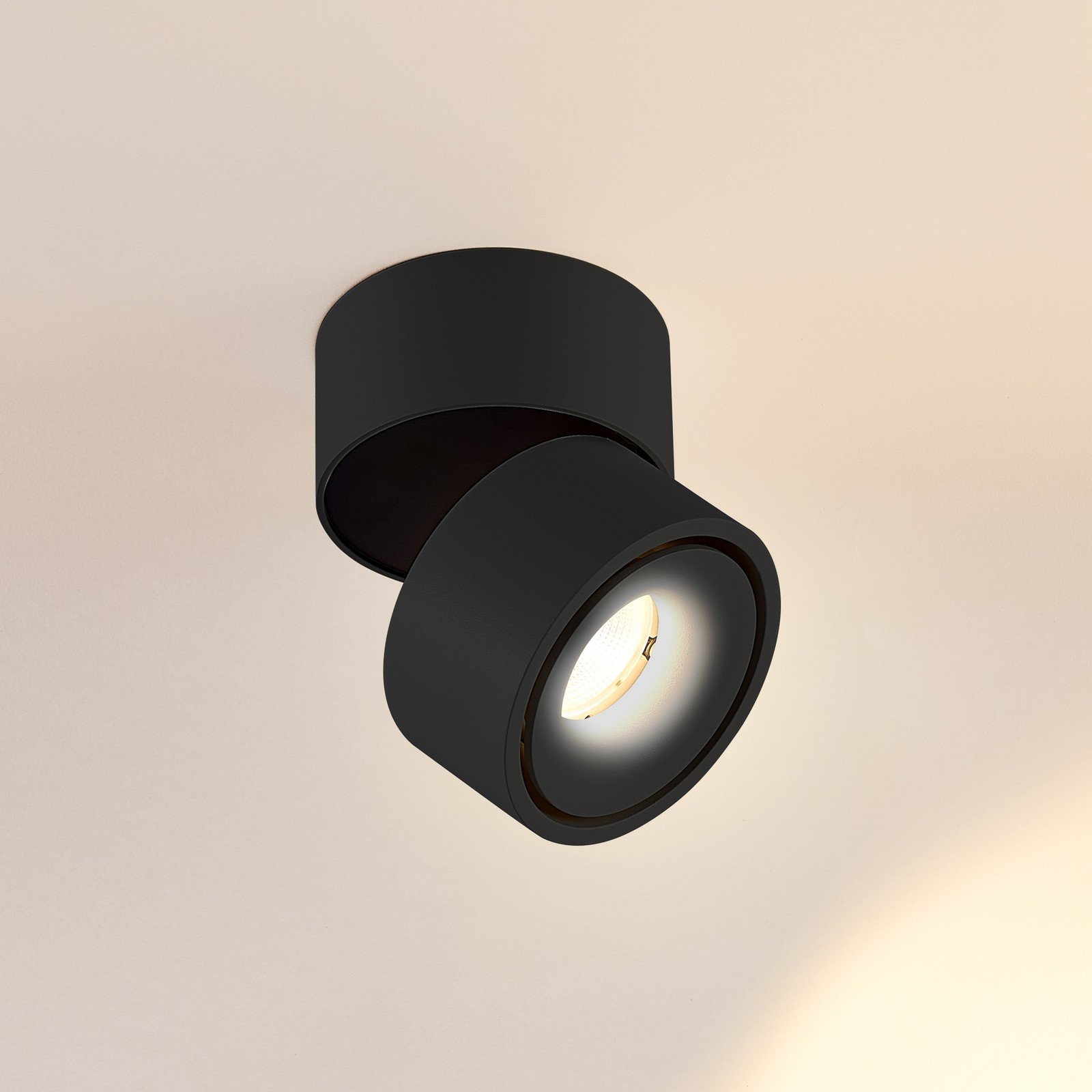 Rotari LED-kohdevalaisin 17,6 W musta