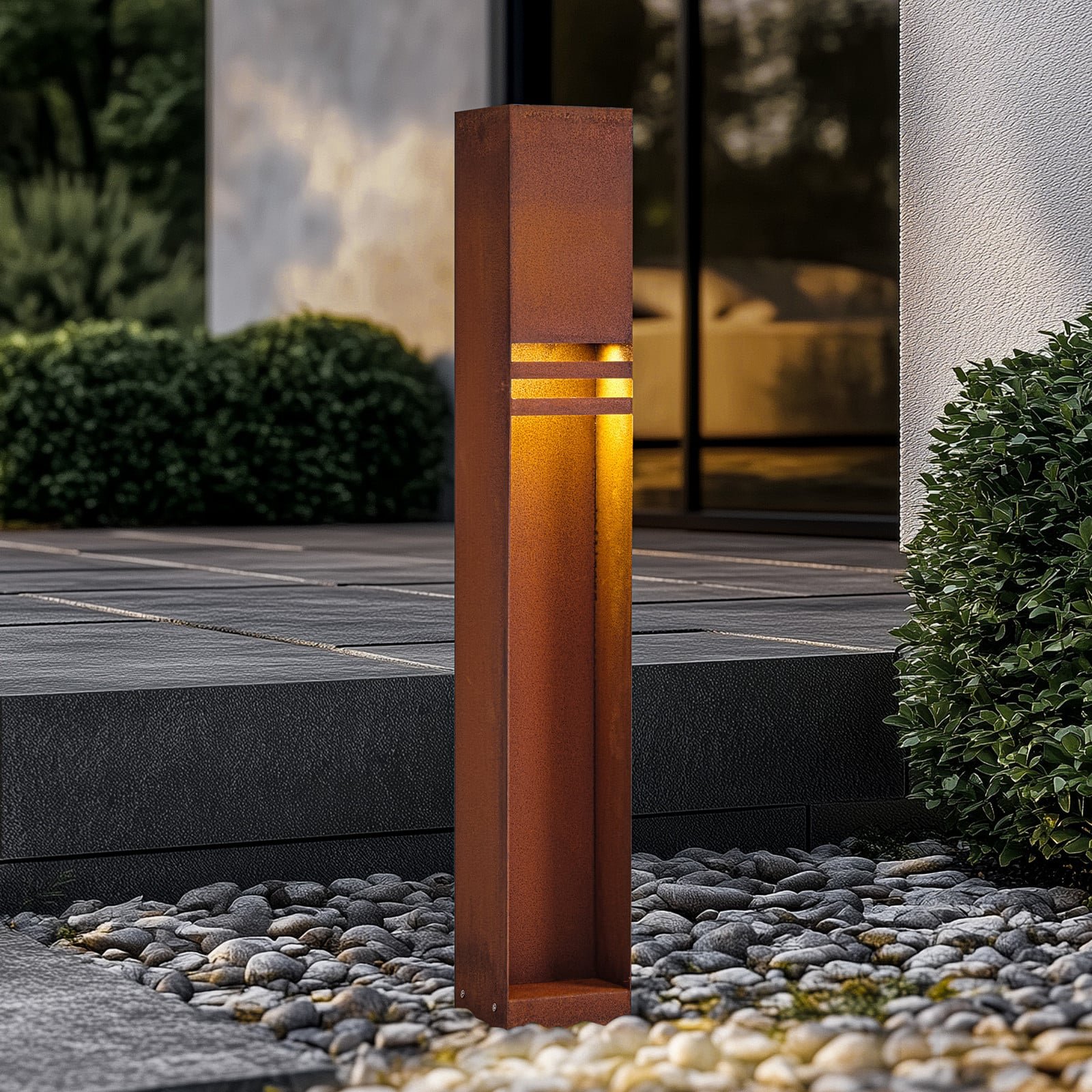 Oxido LED -pylväs Rust H80